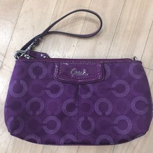 Coach wristlet